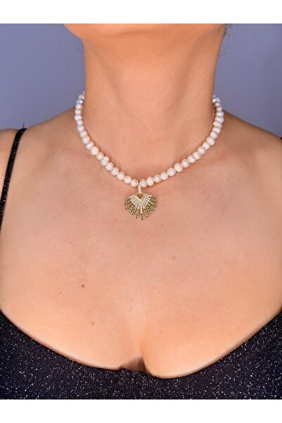 Sena VIP DOĞAL YAVRULAYAN İNCİ KOLYE