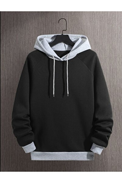 NoVibe Hanorac neimprimat cu hanorac cu fir colorat Hanorac oversize