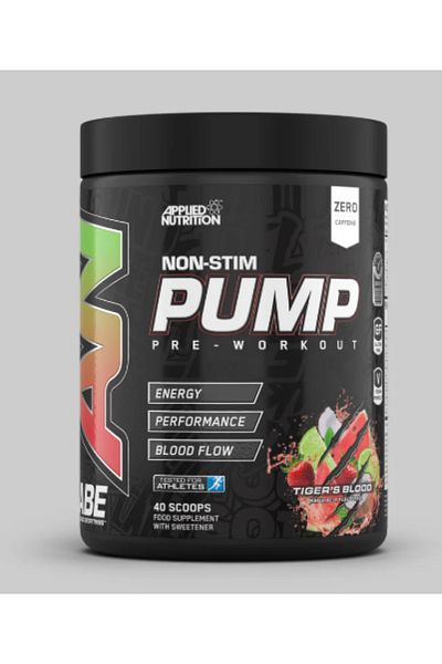 applied nutrition ABE Pump Caffeine-Free, Tropical Fruits (Red Halloween), 40 Servings
