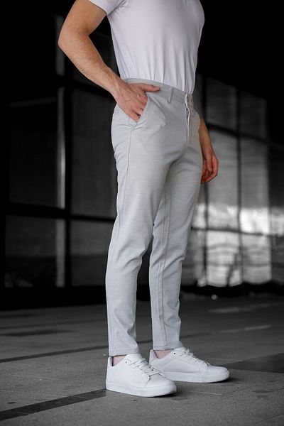 wamoss New Season Slim Fit Slim Fit Linen Trousers Ktn