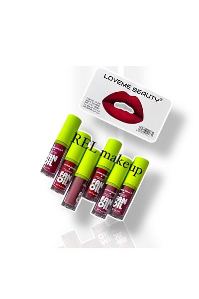 LOVEME BEAUTY Mini Liquid Lipstick 6 Colors