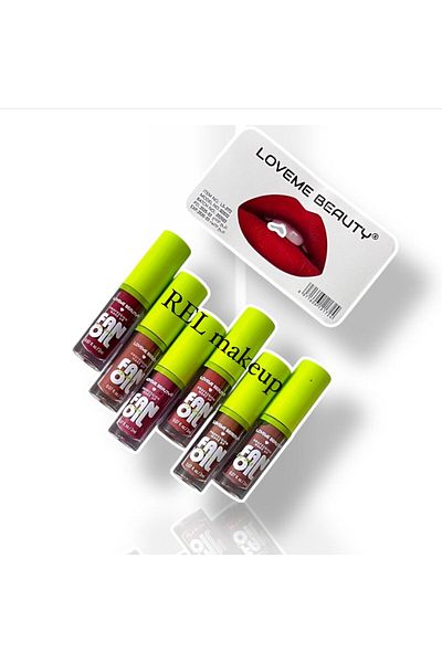 LOVEME BEAUTY Mini Liquid Lipstick 6 Colors