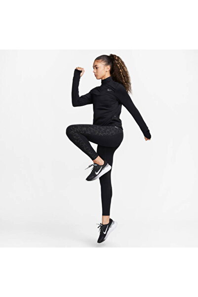 Nike Dri-FIT Fast 7/8 Kadın Siyah Tayt
