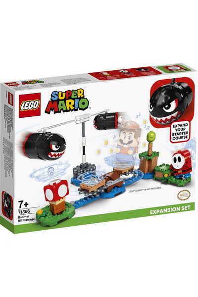 LEGO Super Mario Boomer Bill Dam Fire Πρόσθετο Σετ Περιπέτειας Σετ Κατασκευών