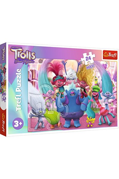 Trefl PUZZLE 24 MAXI IN LUMEA TROLILOR