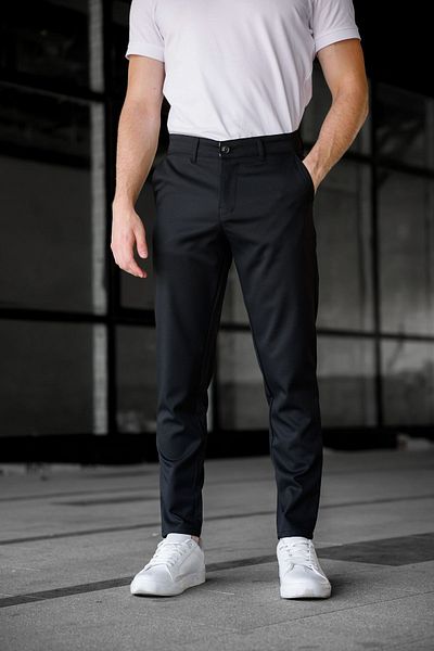 wamoss New Season Slim Fit Slim Fit Linen Trousers Ktn