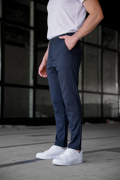 wamoss New Season Slim Fit Slim Fit Linen Trousers Ktn