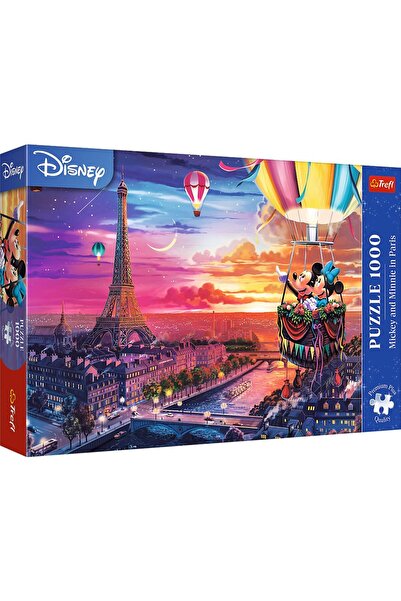 Trefl Puzzle 1000 Premium Plus Disney Mickey Si Minnie In Paris