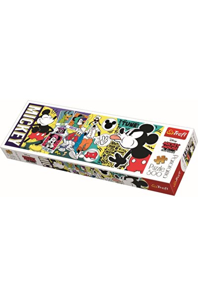 OEM Puzzle Trefl Panorama 500 Legendarul Mickey Mouse