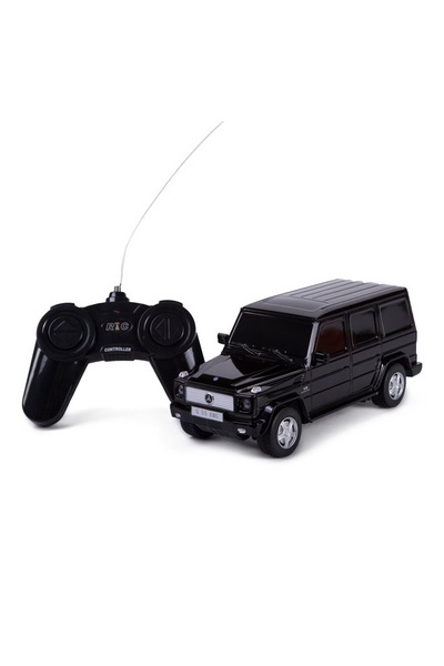 Rastar Auto na diaľkové ovládanie Mercedes-Benz G55 čierne v mierke 1:24
