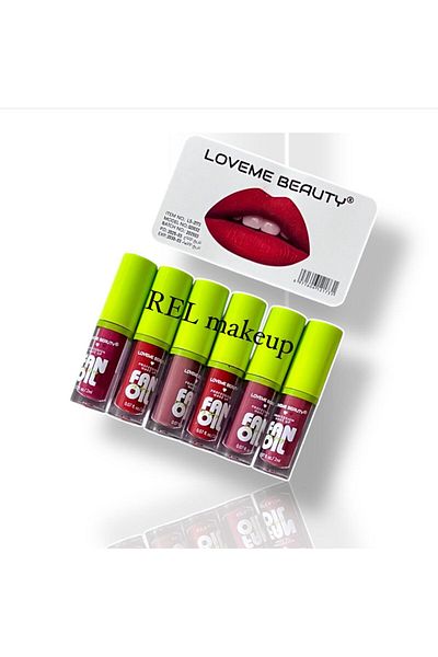 LOVEME BEAUTY Mini Liquid Lipstick 6 Colors