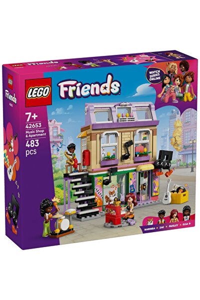 Evelise LEGO FRIENDS MAGAZIN DE MUZICA SI APARTAMENT 42653