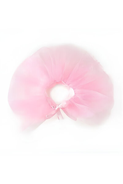 LIWOGY تنورة توتو على شكل قطة وردية / ملابس قطة / فستان قطة توتو مع ربطة عنق