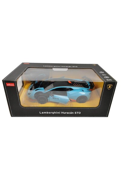Rastar Lamborghini Huracan Sto modré auto na dálkové ovládání v měřítku 1:14