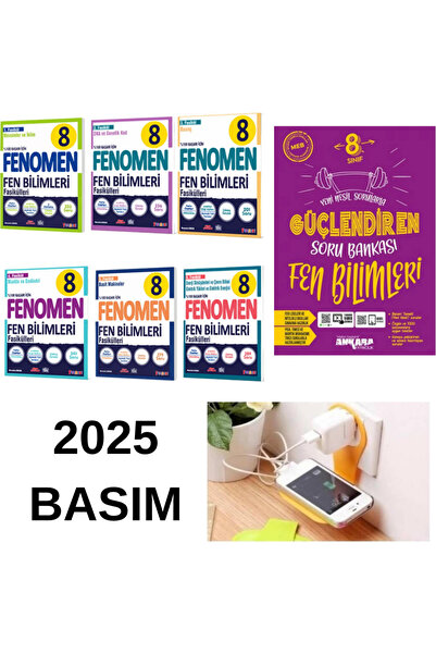 Limit Yayınları 8.SINIF FENOMEN FEN FASİKÜL + ANKARA GÜÇLENDİREN FEN BİLİMLER...
