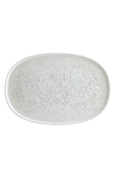 Bonna Porselen Lunar White 34 cm Oval Serving S-Mt-Lunhyg34Ov (1 Piece)