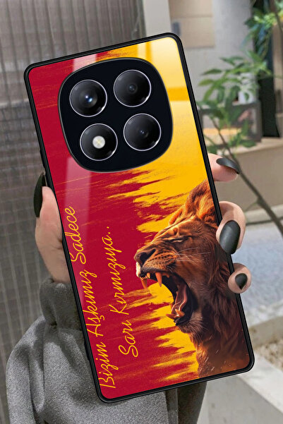 Snacase Xiaomi Redmi Note 14 Pro 4G Uyumlu Aslan Tasarımlı Glossy Premium Kılıf