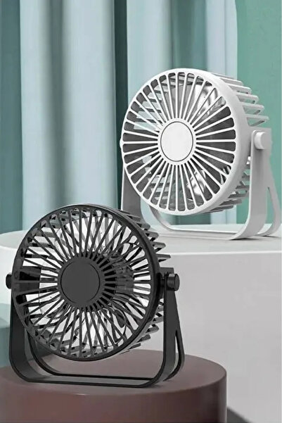 teknofone 3 Kademeli Karışık Renk Kablolu Taşınabilir Masaüstü Usb Fan