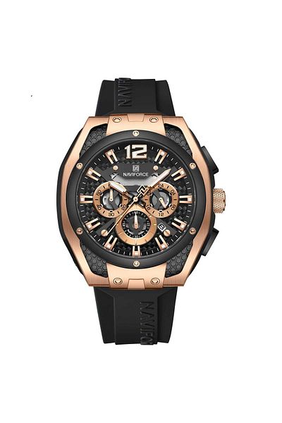 Naviforce Men's Wristwatch Function Silicone Cord 2210