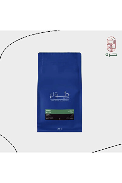 Solaf قهوة برازيلية محمصة طازجة مورادا بطعم متوازن ورائحة عطرة مناسبة للإسبريسو والفلتر والفرنش برس من جرة