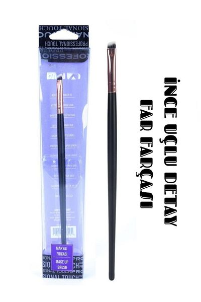 NUNUKO Rt Professional 3-Piece Makeup Brush Set - Make up Brush Set - (Blush-Fondoten-Far)