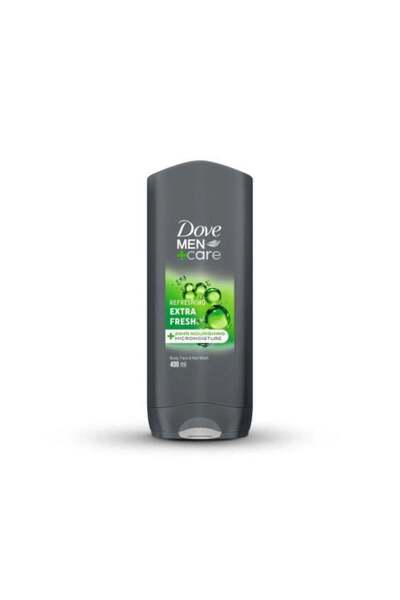 Dove Men Care 3-in-1 Extra Fresh Body, Face, and Hair Wash - 400 ml