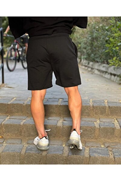 Le Vion Erkek 2 İplik Baskılı Spor Fit Şort