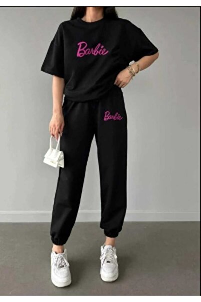 özcstore تي شيرت نسائي/بناتي مطبوع عليه باربي