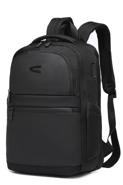 CACTİVE 17,3 İnç Laptop Bölmeli, Ortopedik Sırt Destekli Su Geçirmez Erkek Sırt Çantası CTV8681 Siyah