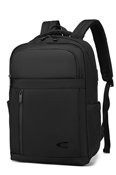 CACTİVE 15,6 İnç Laptop Bölmeli, Ortopedik Sırt Destekli Su Geçirmez Erkek Sırt Çantası CTV8679 Siyah