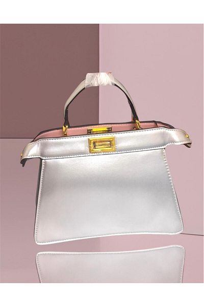 Generic Ultra fashionable Designer top handled leather hand bag with crossbody convertible adjustable strap