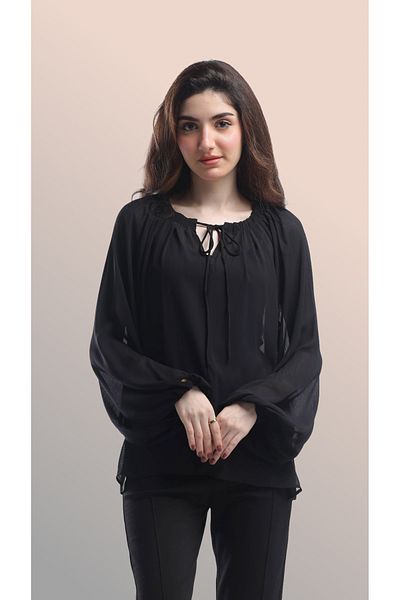 SUGA Cinderella chiffon blouse