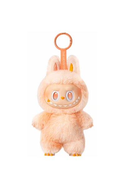 OEM Figurina LaBubu – Happiness (Peach), Big into Energy Collection, Plush with Rotating Head, 12cm, D