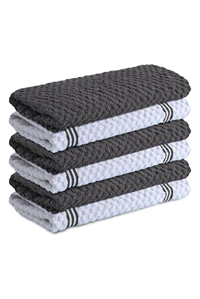 Generic Premium Kitchen Towels – Pack of 6, 100% Cotton 40cm x 70cm Absorbent...