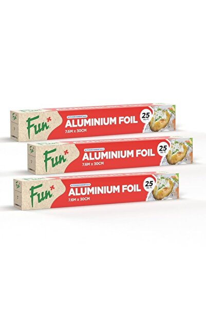 Generic FUN BY AL BAYADER فن Promopack Aluminium Foil Roll For Food Wrap 7.6 ...