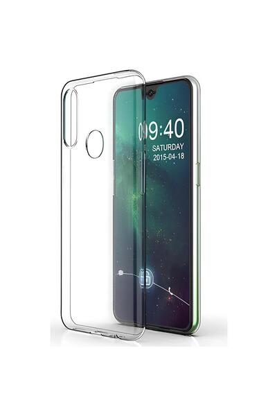 Q Aksesuar Oppo A31 Uyumlu Renksiz Silikon Şeffaf Telefon Kılıfı