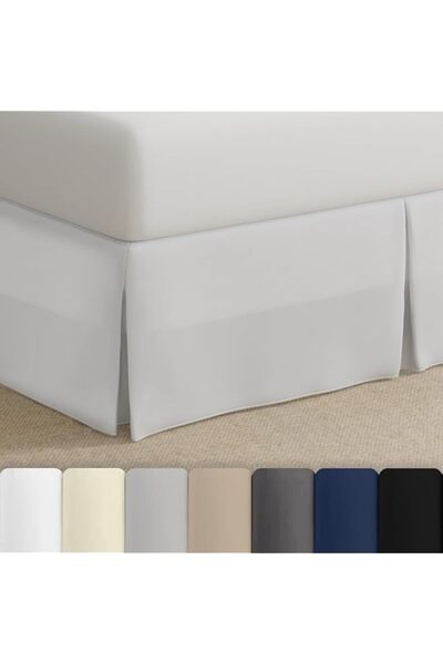 Generic Levinsohn Never Lift Your Mattress Classic 14” Drop Length Pleated St...