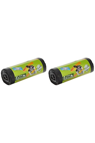 Generic أكياس قمامة باكتي جارد، لفات سوداء، 75 × 103 سم، 50 جالون، 10 × 2 × 2...