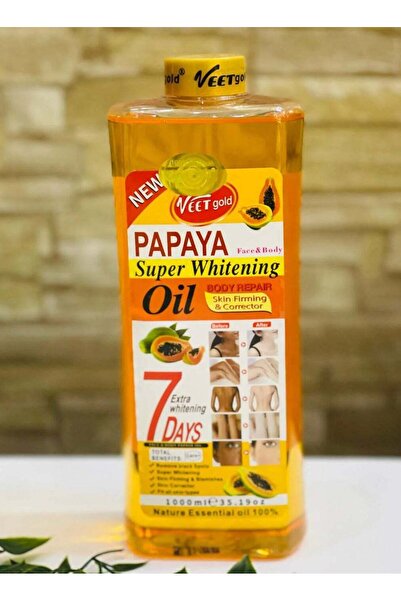 Veet Gold زيت البابايا فيت جولد لتبييض الوجه والجسم 300مل