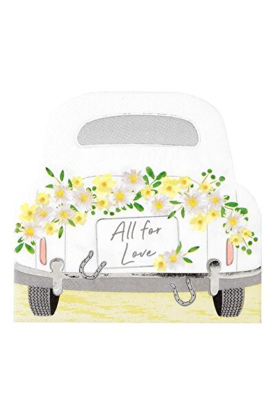 Generic Talking Tables Boho Bride Car Shaped Napkins