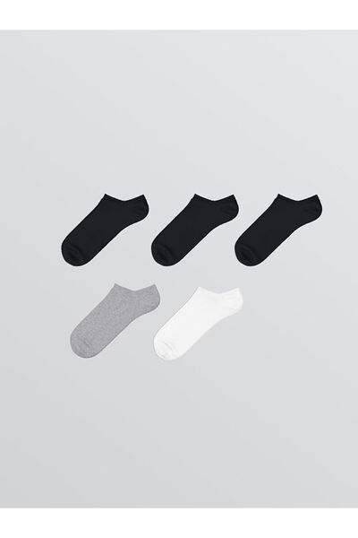LC Waikiki Create Your Style from Uzg Store |   Men's Sneaker Socks 5-Pack