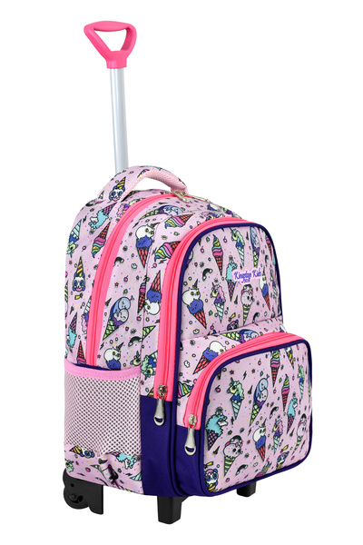 Kingston Hill Ice Cream Roller 3 részes általános iskolai táskakészlet - Fix roller mechanizmus (ÖSSZESZERELHETŐ ELŐLÁB)