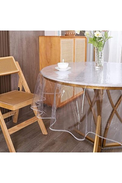 Generic Clear Plastic Tablecloth Protector 100% Waterproof Rectangle Heavy Du...