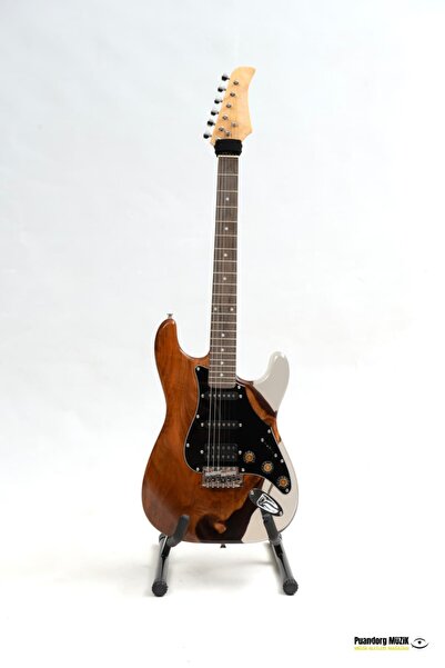 PUANDORG Custom ELEKTRO GİTAR Epoksi & Yıllanmış Ağaç KİŞİYE ÖZEL