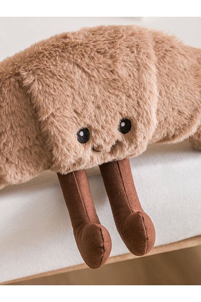 LC Waikiki Quality Parts from Celebi Store |   Beige Plush Figured Baby Throw Pillow 33 cm