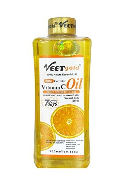 Veet Gold زيت فيتامين سي فيت جولد لتصحيح الجسم 300 مل