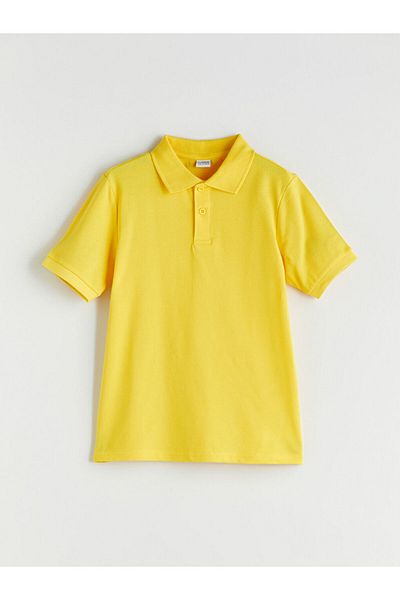 LC Waikiki Quality Parts from Celebi Store |   Purple Polo Neck Boy's T-Shirt