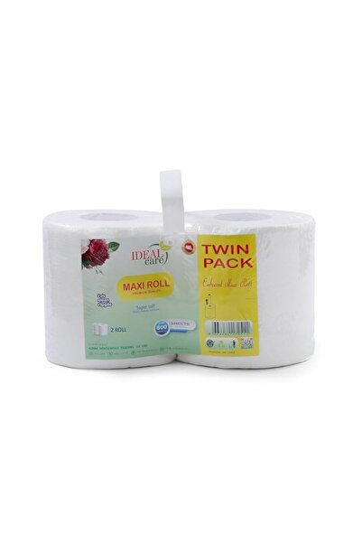 Generic Ideal Pack Premium Maxi Roll Twin Pack – 2 Rolls | 800 Embossed Sheets | 2-Ply Tissue | Soft, Stron