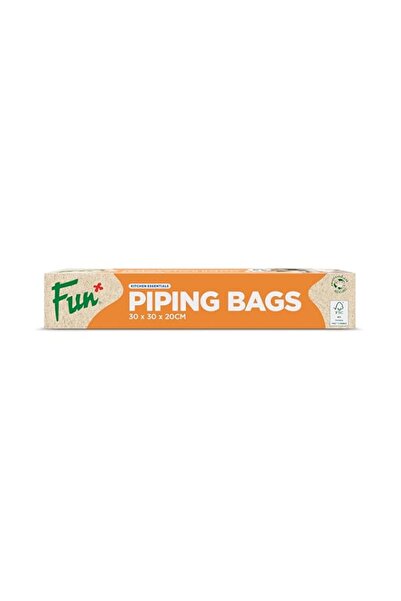 Generic Fun® Indispensable Disposable Piping Bag Roll with 6 Nozzles - Pack of 25 bags (Item Packing May Va