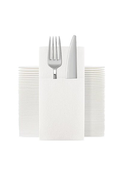 Generic مناديل جيبلاس للاستخدام مرة واحدة، مناديل تشبه القماش مع جيب مدمج لأد...